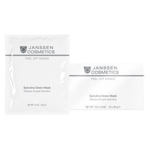 Janssen Masque Spiruline Vert - 10 x 30 gr (Desinfectant)