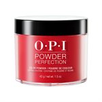 OPI Powder Perfection Color So Hot it Berns 1.5 oz