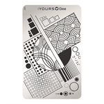 YOURS Loves Dee SQUARE Plaquette -