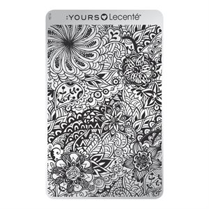 YOURS Loves Lecente FIELD OF FLOWERS Stamping Plate +