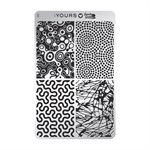 YOURS Loves Sascha RHYTHMIC RIDDLES Stamping Plate +