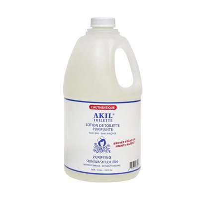 Akileine Akil Toilette Antibacterial Purifying Skin Wash Lotion 1 liter +