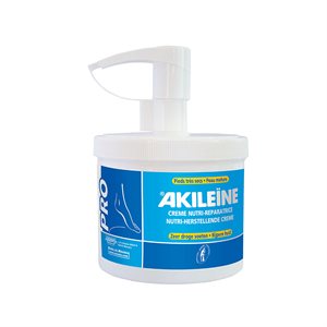 Akileine Creme Nutri-Reparatrice pieds tres secs 500 ml (avec pompe)