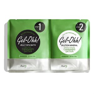 AVRY Gel-Ohh Jelly Spa Pedi Bath - Cannabis Sativa