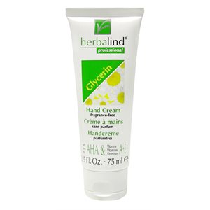 Herbalind Fragrance Free Glycerin Hand Cream 75 ml -
