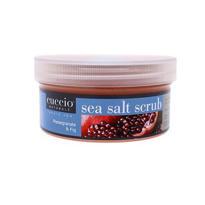 Cuccio Sea Salts Scrub Pomegranate & Fig 19.5 OZ