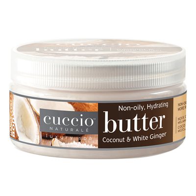 Cuccio mezcla de mantequilla Coco y Gengibre blanco 8 oz