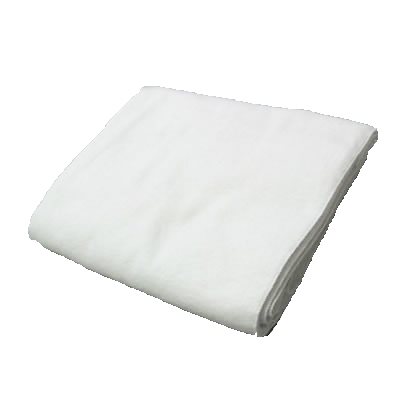 FLAT DRAP FLANNEL WHITE 42'' x 72 inches -