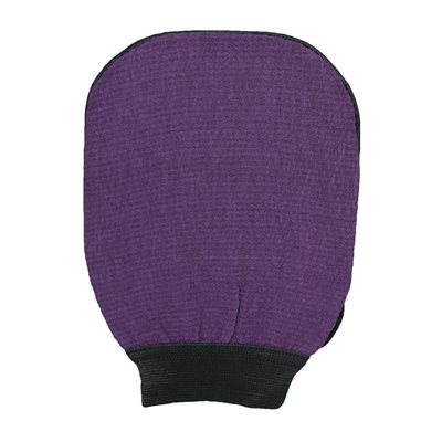 Best Kiss Viscose Exfoliating Gloves Purple