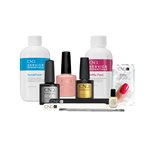 CND Shellac Top / Base / Essential Kit de Manucure Nude Knickers