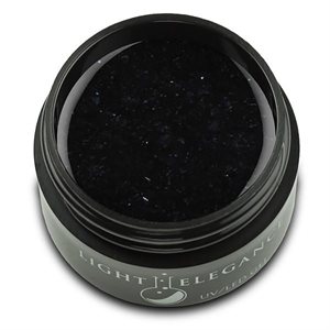 Light Elegance Black Lace UV / LED Glitter Gel 17 ml -