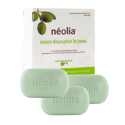 Noelia Jabón hidratante con Aceite de Oliva 3 x 130 gr