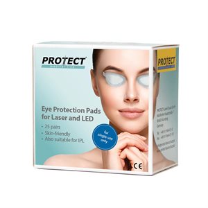 Protec Eye patch pads for Laser (25 pairs) +
