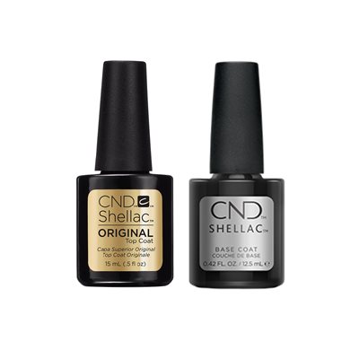 CND Shellac Gel Duo Base and Top -
