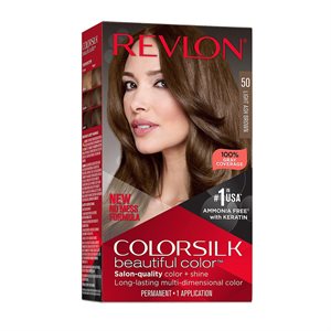 Revlon Colorsilk Brun clair cendre 1 Application -