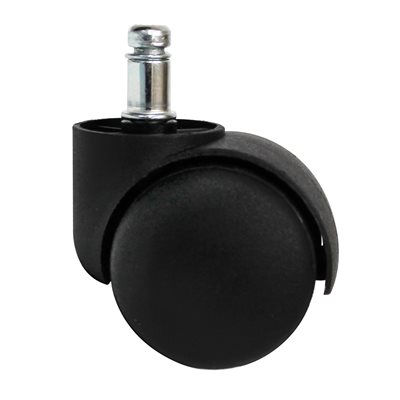 Futura Roulette Noire pour tabouret-base de loupe table de service (Avec PIN)