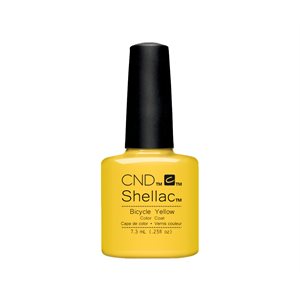 CND Shellac Vernis Gel Bicycle Yellow 7.3 ml #104 (Sans Boite) -