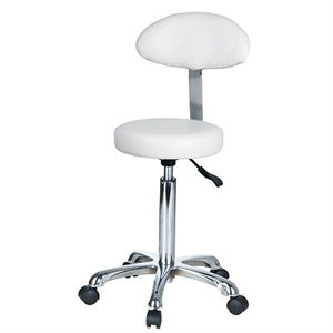 ROUND PNEUMATIC CHAIR WITH BACK SUPPORT