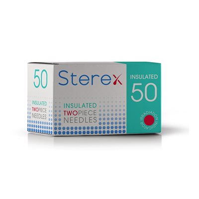 Sterex Needle Insulated Size 004S (50) 2 Pieces
