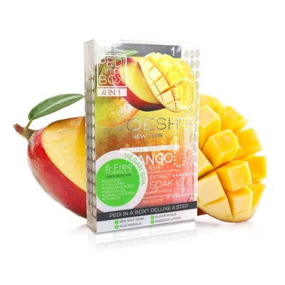 Voesh Pedicure en caja (4 etapas) Delicia de mango