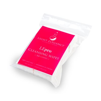 Light Elegance CLEANSING WIPES (360) 2x2 (Lint Free)